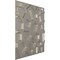 Ekena Millwork 19 5/8in. W x 19 5/8in. H Dublin EnduraWall Decorative 3D Wall Panel Covers 2.67 Sq. Ft. WP20X20DUBAL - alternate 4